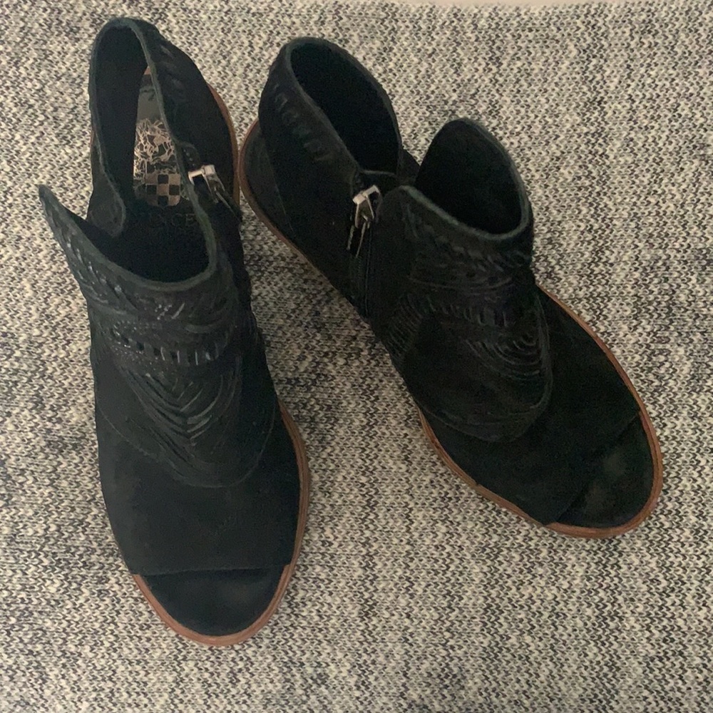Open Toe Booties - Picture 4 of 4